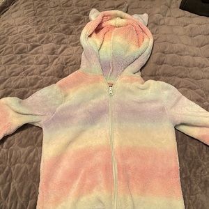Toddler girl unicorn sweater